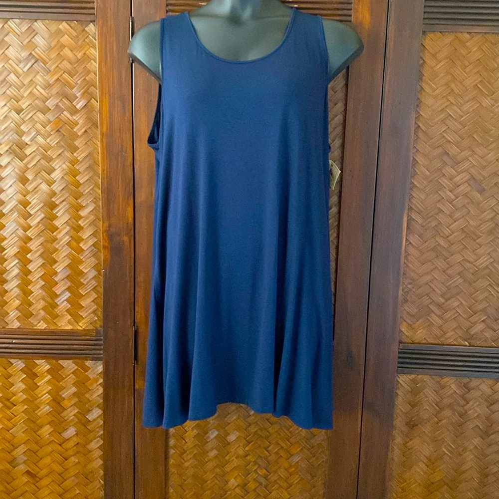 COMFY USA - Navy Aline Tunic 2X NWT